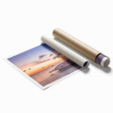 Extra large rolled print of Oaxaca scenery with vivid floral elements, ideal for classy bathroom or large living room decor.