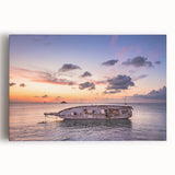 Black and white stretched canvas of Oaxaca, Mexico scenery, ideal for kitchen wall art.