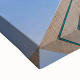 Large art depicting a black and white Iranian landscape on stretched canvas, suitable for bedroom decor.