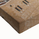 Black and white landscape painting of Jerusalem on a large stretched canvas, suitable for bedroom wall decor.