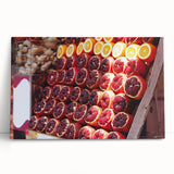 Black and white stretched canvas of Tel Aviv skyline, ideal for kitchen wall art or bedroom ambiance.