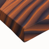 Black and white landscape art painting of Saudi Arabian scenery on stretched canvas, suitable for bedroom wall art.