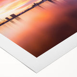 Art deco poster of Auckland skyline with muted blue and gray tones on rolled canvas, suited for dining room wall art.