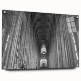 Large abstract wall art depicting Canterbury, New Zealand scenery on acrylic glass.