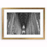 Extra large abstract art print depicting the Canterbury.