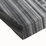 Large art depicting a black and white landscape of Canterbury, New Zealand on stretched canvas, suitable for bedroom decor.