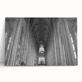 Black and white photo of Canterbury, New Zealand on stretched canvas, ideal for kitchen wall art or bedroom ambiance.