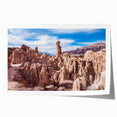 Rolled print of a Bolivian landscape featuring soft pastel colors, ideal for art wall dining room decor.