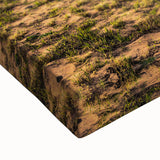 Black and white landscape art painting of Chilean scenery on stretched canvas, suitable for bedroom wall art.