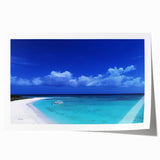 Extra large rolled print of a Venezuelan landscape featuring lush greenery and floral elements.