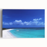 Large black and white stretched canvas featuring a panoramic view of a Venezuelan landscape, ideal for kitchen wall art.