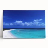 Black and white stretched canvas of Venezuelan scenery, ideal for kitchen wall art.