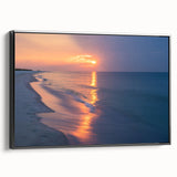 Black and white framed canvas of Alabama landscape art paintings, ideal for bedroom wall decor.