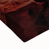 Black and white landscape art painting of Sedona on large stretched canvas, suitable for bedroom wall decor.