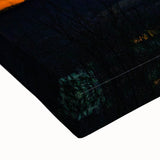 Black and white landscape art painting of Arkansas scenery on large stretched canvas, suitable for bedroom wall decor.