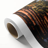 Art Deco style poster of Beverly Hills scenery in pastel hues on rolled canvas, ideal for nursery wall art.