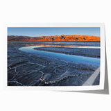 Extra large rolled print of Death Valley scenery, featuring muted earth tones, ideal for art wall dining room.