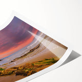 Extra large wall art featuring line art flowers in muted tones on a rolled print, ideal for large living room decor.