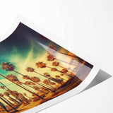 Extra large wall art featuring line art flowers in black and white, on a rolled canvas, ideal for large living room decor.