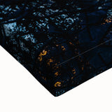 Large art of Yosemite landscape in black and white on stretched canvas, suited for bedroom wall decor.