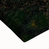 Large art depicting a black and white Connecticut landscape on stretched canvas, suitable for bedroom wall decor.