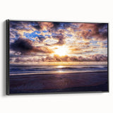 Black and white vintage poster art of Daytona landscape on framed canvas, suitable for bedroom decor.