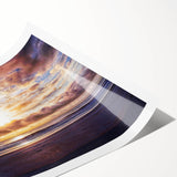 Extra large wall art featuring line art flowers in black and white on a rolled print, suitable for large living room decor.