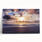 Black and white photograph of Daytona scenery on stretched canvas, suited for kitchen or bedroom wall art.