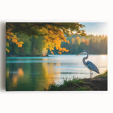 Black and white photo of the Everglades on stretched canvas, suitable as large kitchen wall art.