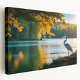 Everglades landscape on large stretched canvas, featuring lush greens and blues, suitable for kitchen wall art.