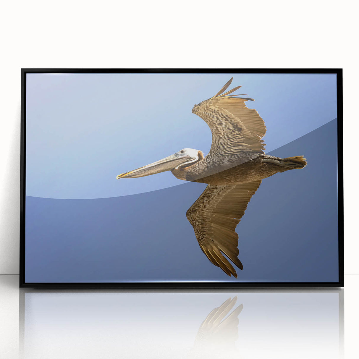 Large abstract wall art depicting a Louisiana landscape in muted earth tones on a framed acrylic.