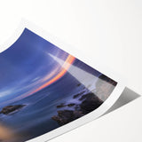 Extra large rolled print of line art flowers in black and white, ideal for large living room wall art.