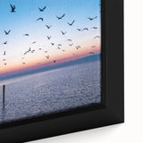 Textured black wall art featuring a vibrant Mississippi scenery on a framed canvas, ideal for living room decor.