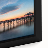 Extra large framed canvas featuring a textured depiction of the St.