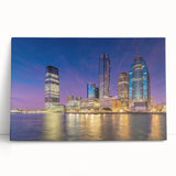 Black and white stretched canvas of New Jersey scenery, ideal for kitchen wall art or bedroom ambiance.