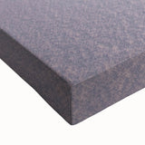 Black and white landscape art painting of New Mexico scenery on large stretched canvas, ideal for bedroom wall art.