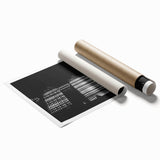 Extra large rolled print of Grand Central Station with muted gray tones.