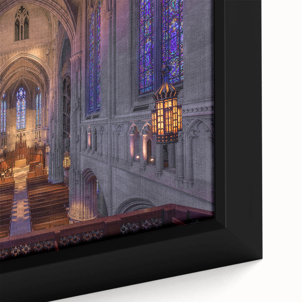 Black wall art depicting the Pittsburgh skyline in textured, colorful art on a framed canvas, ideal for living room decor.