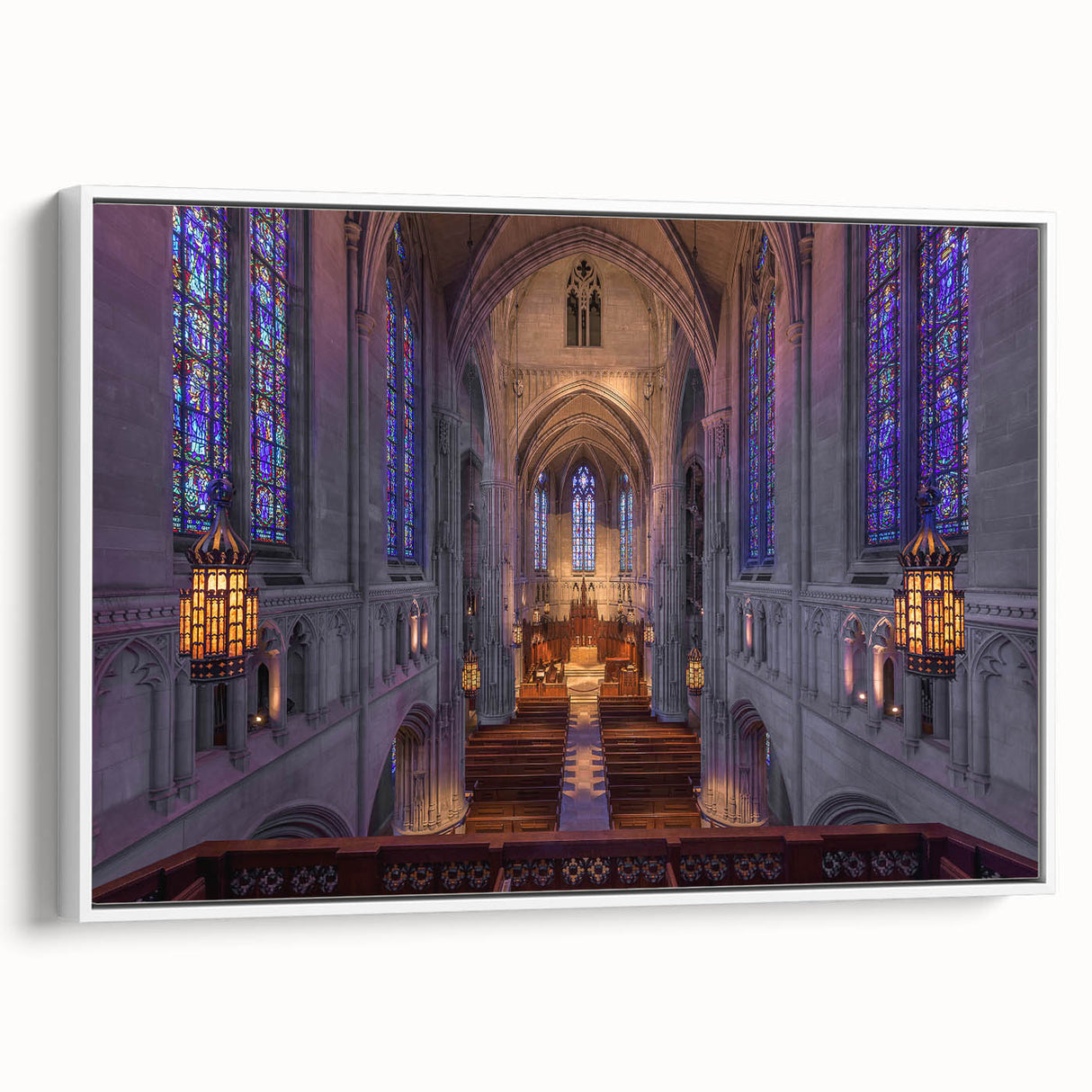 Vintage poster art of Pittsburgh skyline in colorful hues on extra large framed canvas, suitable for living room decor.