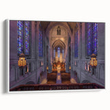 Vintage poster art of Pittsburgh skyline in colorful hues on extra large framed canvas, suitable for living room decor.