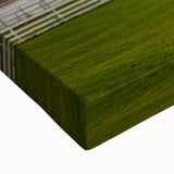 Large art depicting a black and white Pennsylvania landscape on stretched canvas, suitable for bedroom wall decor.