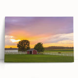 Black and white stretched canvas of Pennsylvania scenery, ideal for kitchen wall art or bedroom ambiance.