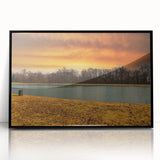 Large abstract wall art depicting Memphis scenery in black and gray tones on a framed acrylic.