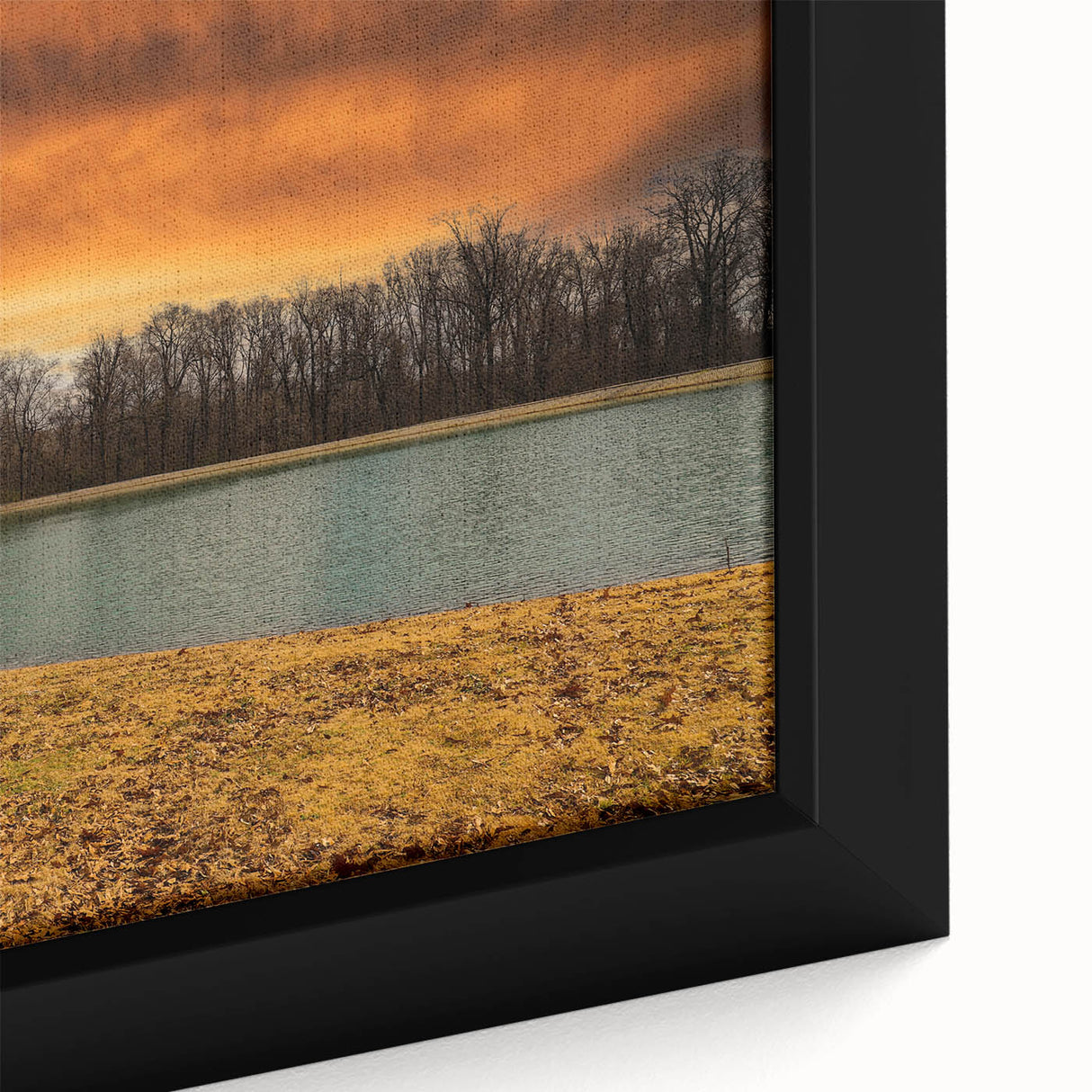 Textured black wall art depicting Memphis scenery on an extra large framed canvas, highlighted with colorful accents.
