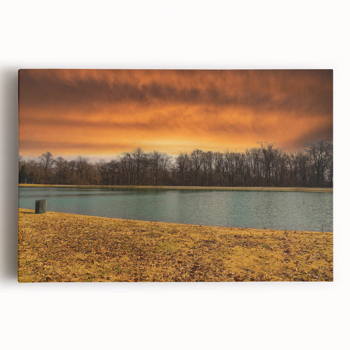 Black and white photo of the Memphis skyline on large stretched canvas, ideal for kitchen wall art.