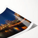 Extra large wall art featuring line art flowers in black on white, ideal for large living room decor.