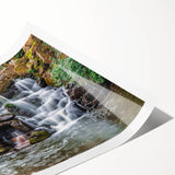 Extra large wall art featuring line art flowers in muted tones on a rolled canvas, suitable for large living room decor.