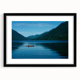 Extra large, colorful abstract art print of a textured Olympic scenery, framed in black, ideal for living room decor.