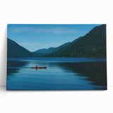 Black and white photograph of Olympic National Park on stretched canvas, ideal for kitchen wall art or bedroom.