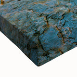 Black and white landscape art painting of West Virginia on stretched canvas, ideal for bedroom wall decor.